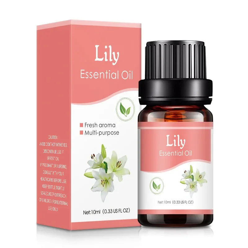 Essential Oils 10ml - 18 Scents for Aroma Diffuser & Humidifier