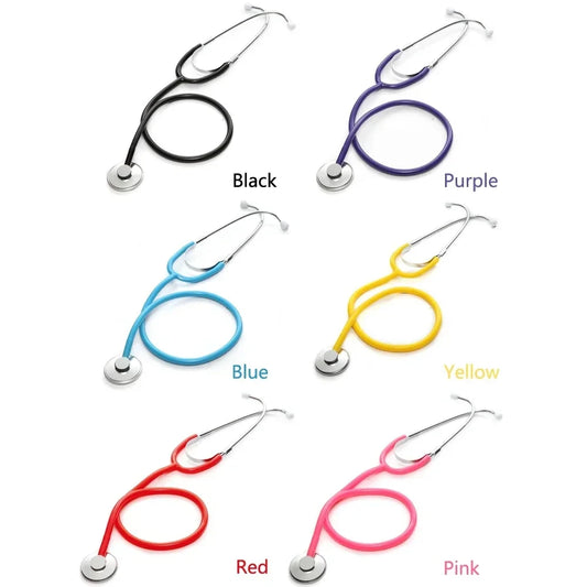 Portable Single Head Stethoscope - Professional Medical Device for Students & Nurses