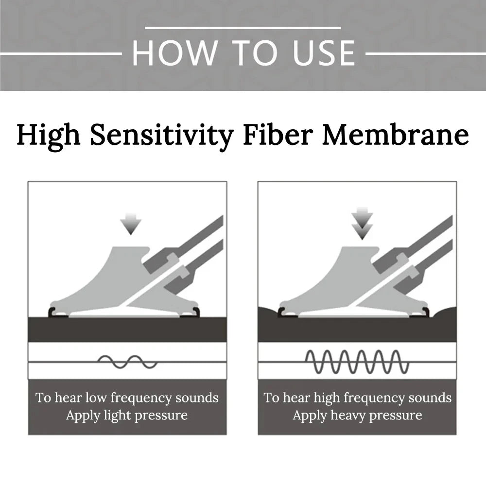 Professional Clinical Stethoscope - Cardiology Grade for Doctors & Nurses