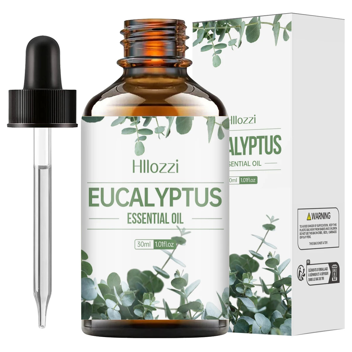 Eucalyptus Essential Oil 100ml - Aromatherapy for Diffuser