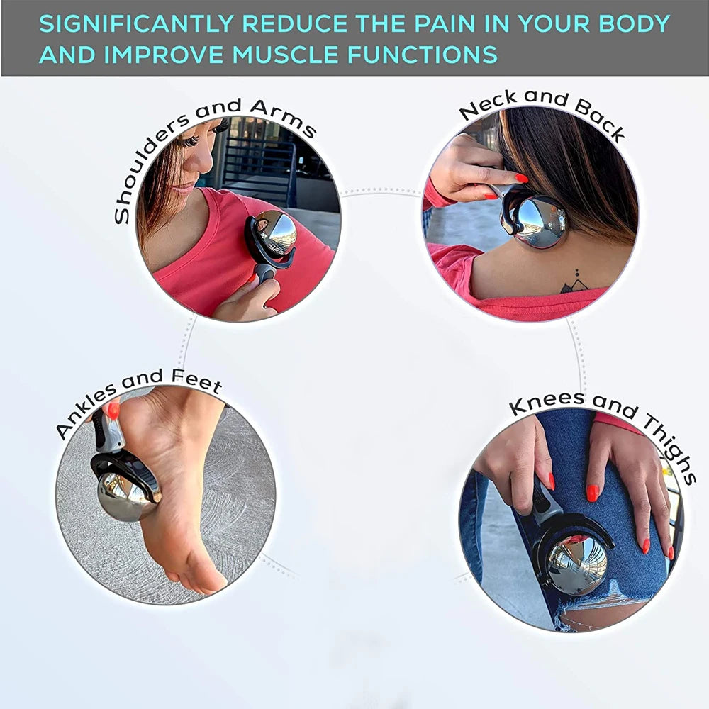 Massage Ball Roller - Deep Tissue Relief for Sore Muscles & Plantar Fasciitis