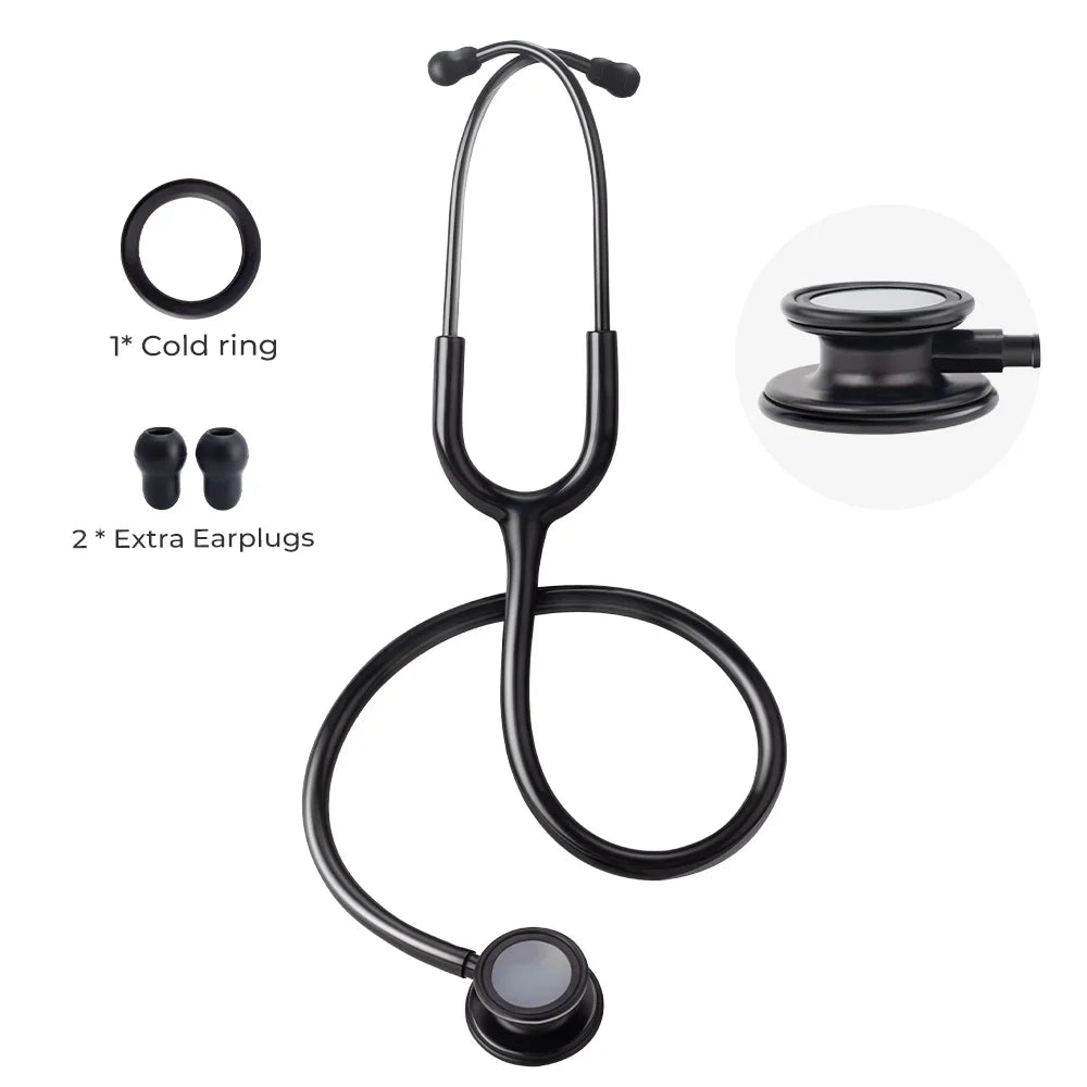 Professional Cardiology Stethoscope - Dual Head Design