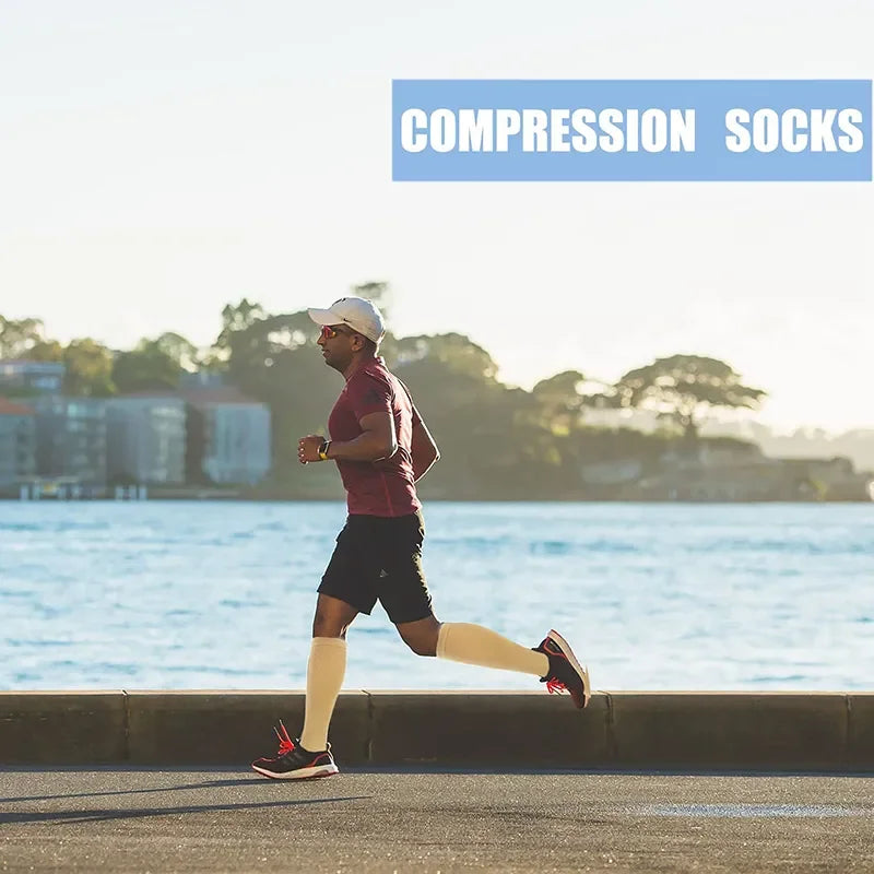 Compression Socks for Nurses & Athletes - Promote Blood Circulation