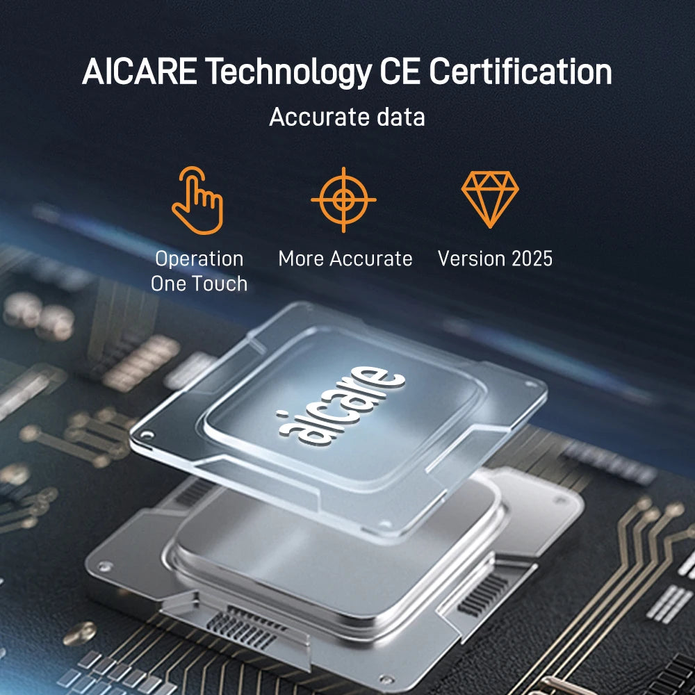 Aicare Digital Blood Pressure Monitor - Upper Arm with Large Cuff