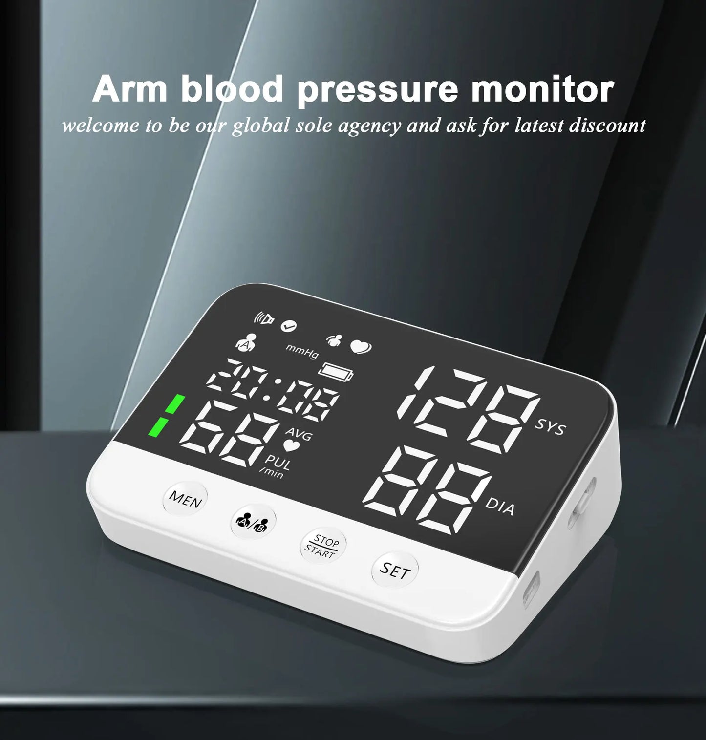 Digital Blood Pressure Monitor with Voice Function - CE & FDA Approved