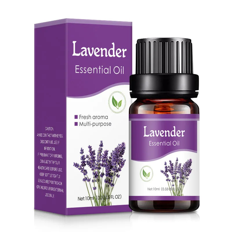 Essential Oils 10ml - 18 Scents for Aroma Diffuser & Humidifier