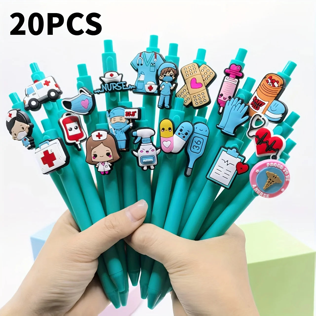 Nurse Doctor Gel Pens 20/30/5pcs - Medical Record Writing Pens Gift