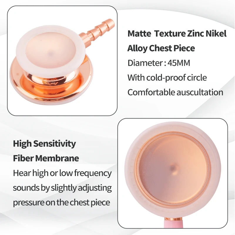 Professional Cardiology Stethoscope - Dual Head Design