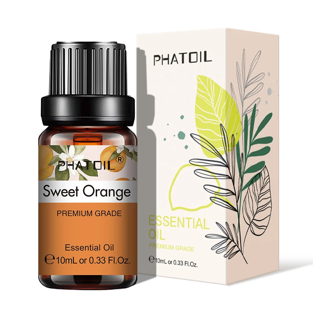 PHATOIL Natural Essential Oils 10ml - Eucalyptus, Lavender, Peppermint for Diffuser