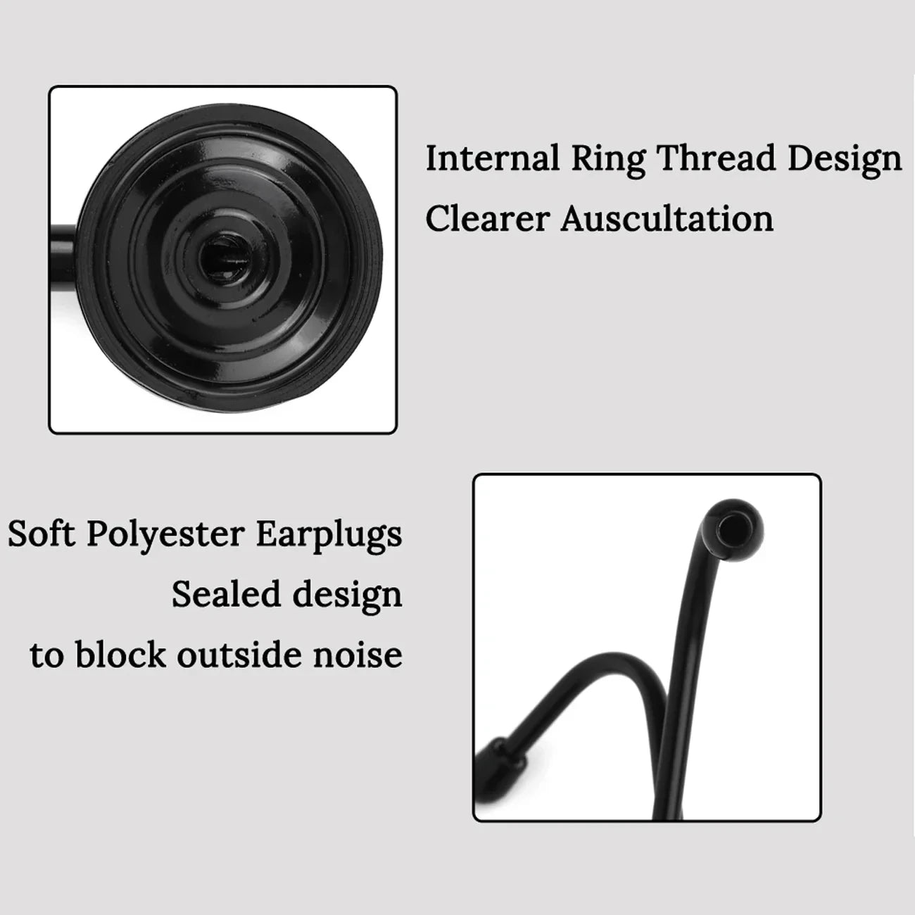 Professional Clinical Stethoscope - Cardiology Grade for Doctors & Nurses