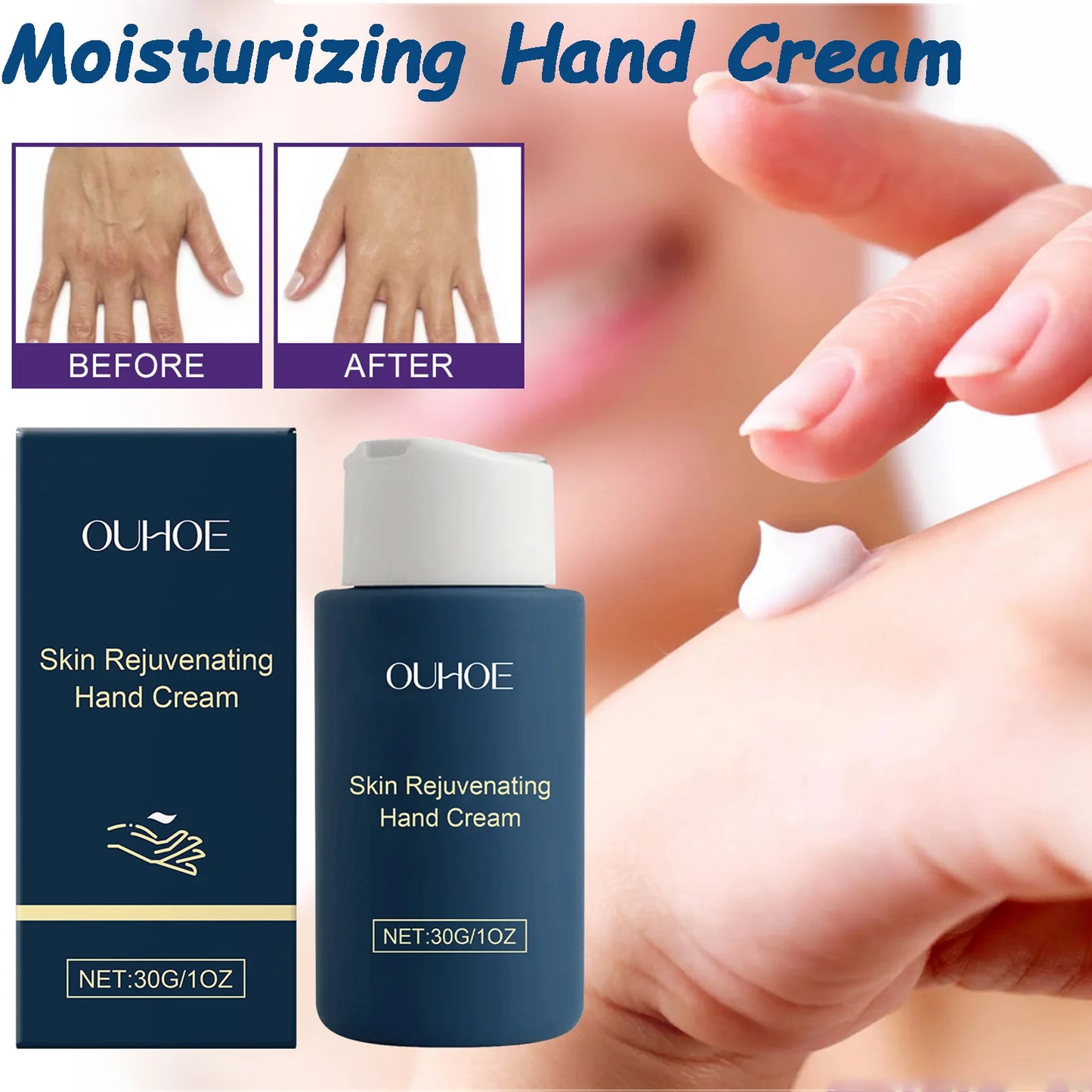 Moisturizing Hand Cream 60g - Anti-Chapped Hydrating Skincare
