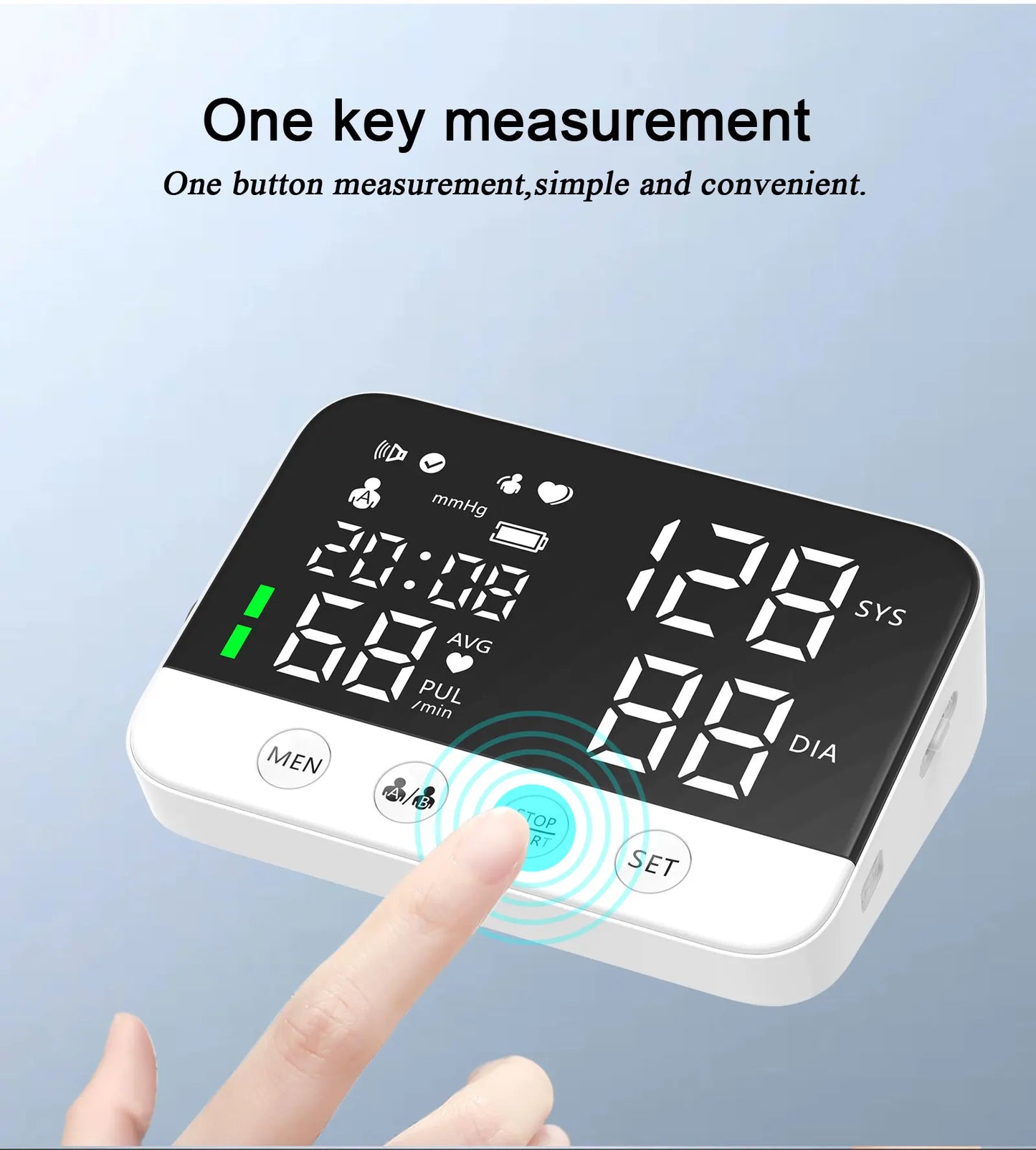 Digital Blood Pressure Monitor with Voice Function - CE & FDA Approved