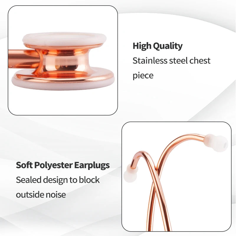 Professional Cardiology Stethoscope - Dual Head Design