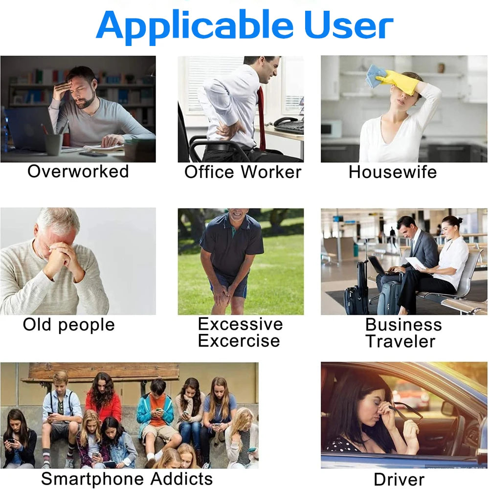 Multifunctional Electric Massage Device - Muscle Exercise & Meridian Therapy