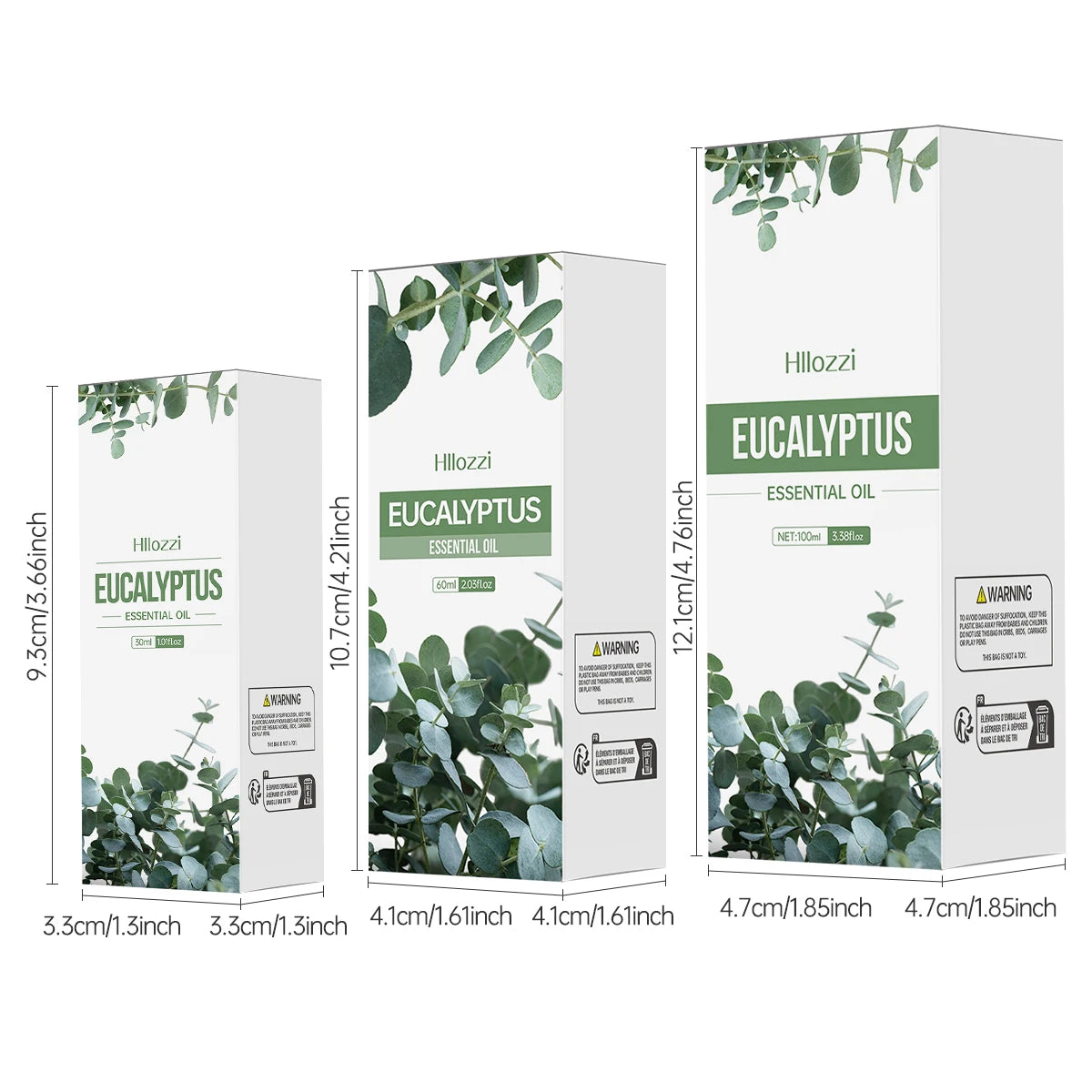 Eucalyptus Essential Oil 100ml - Aromatherapy for Diffuser