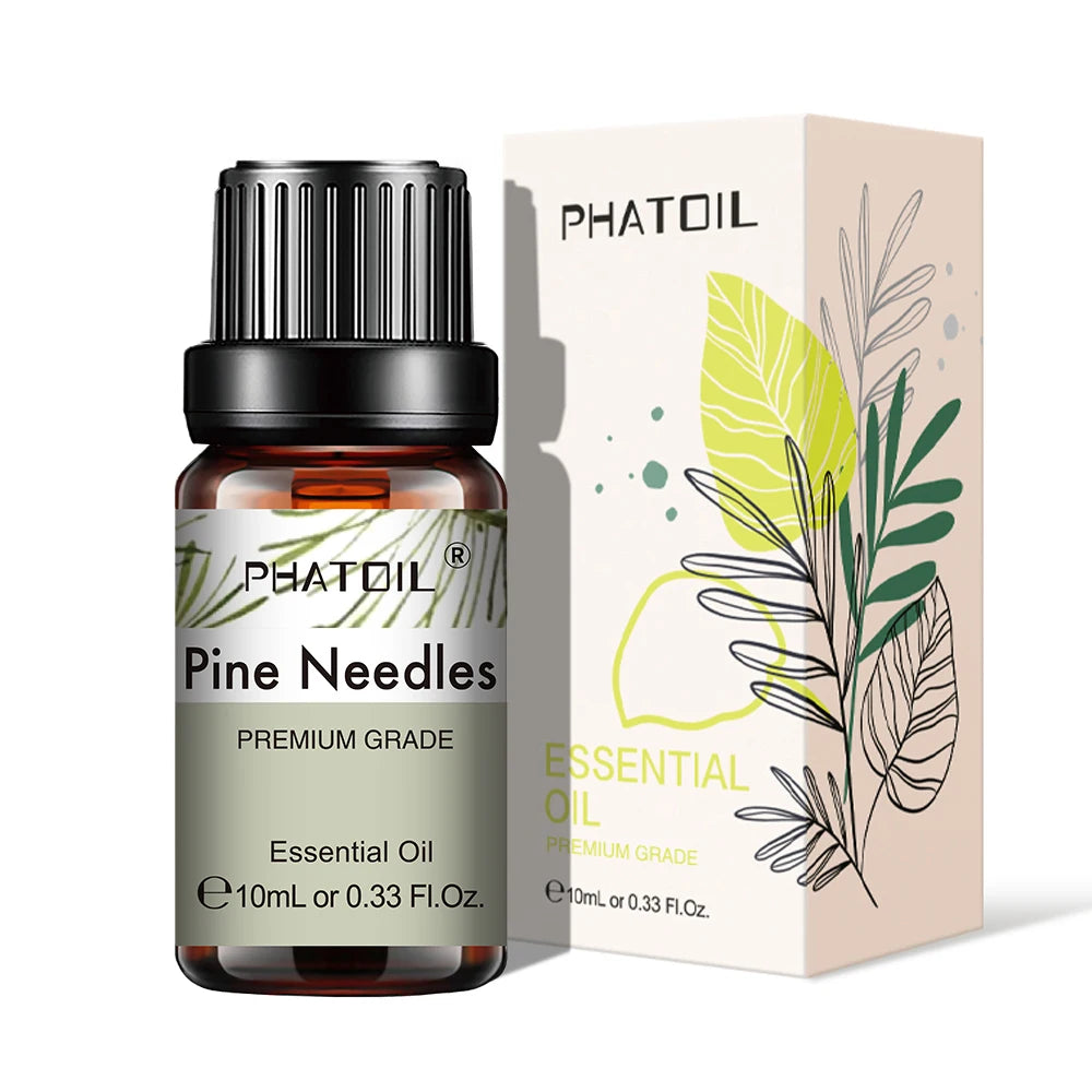 PHATOIL Natural Essential Oils 10ml - Eucalyptus, Lavender, Peppermint for Diffuser