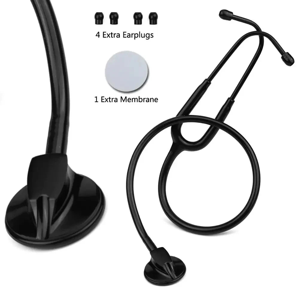 Professional Clinical Stethoscope - Cardiology Grade for Doctors & Nurses