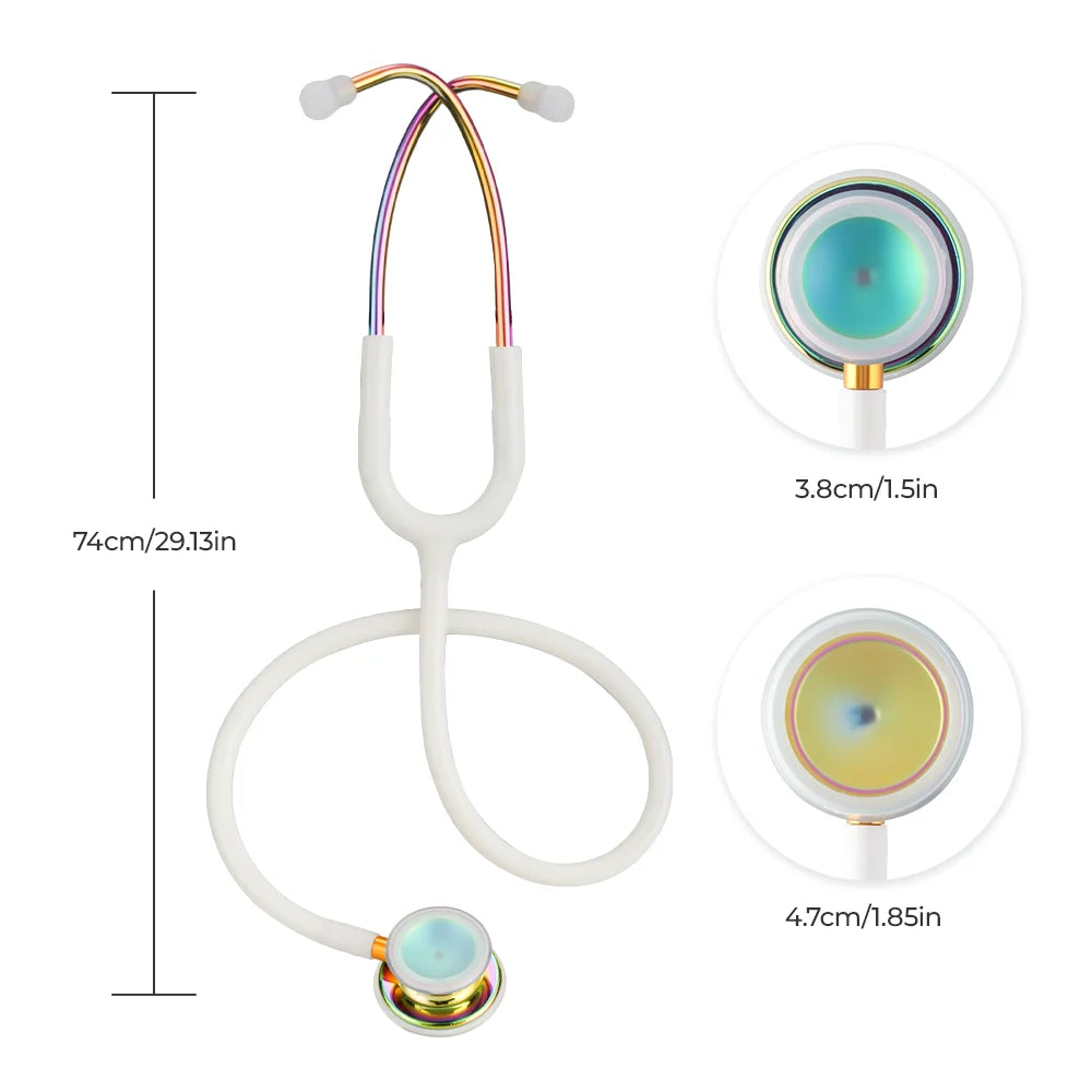 Professional Cardiology Stethoscope - Dual Head Design