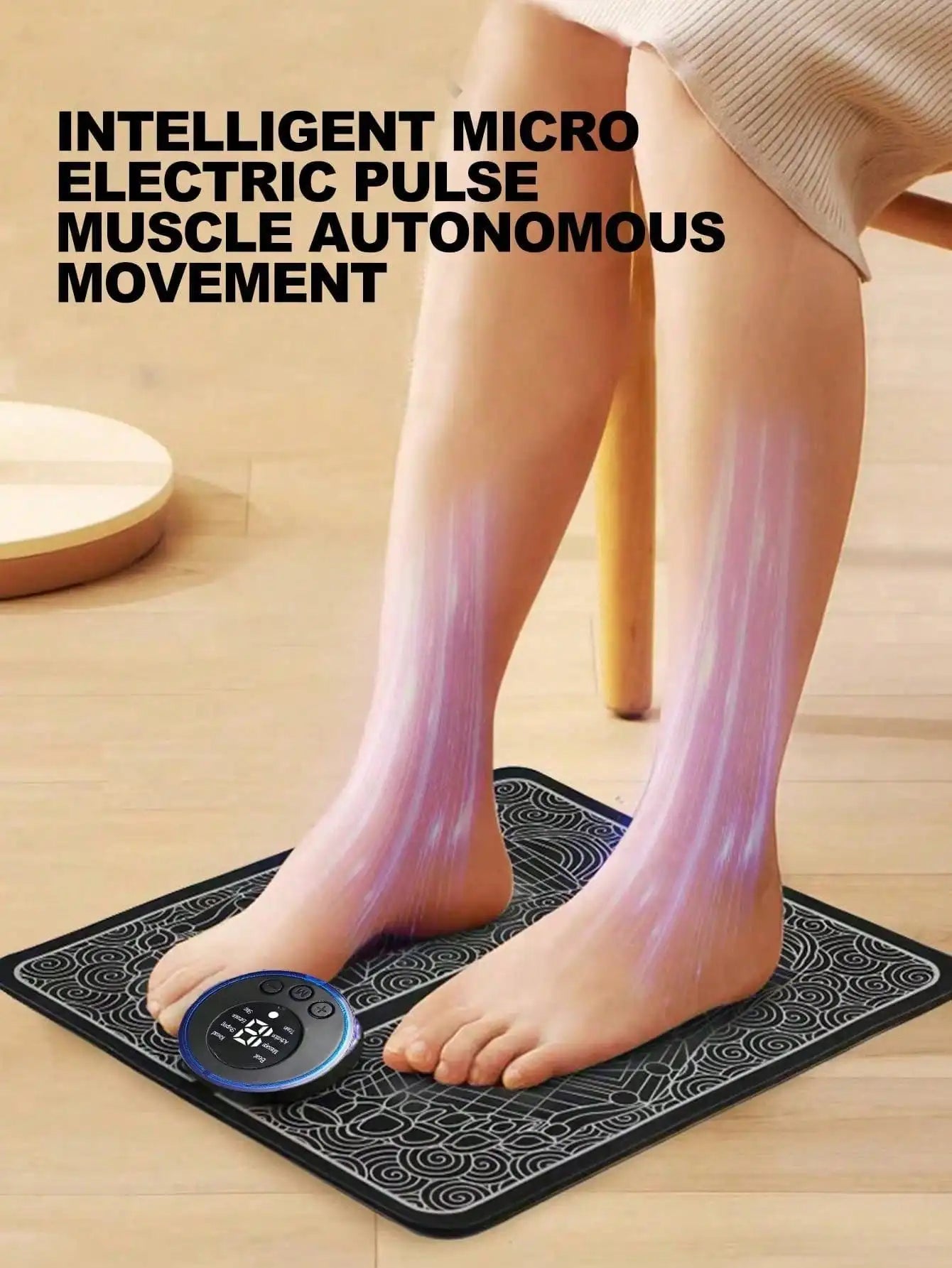 EMS Foot Massager - Pulse Physical Therapy Acupoint Massage Pad