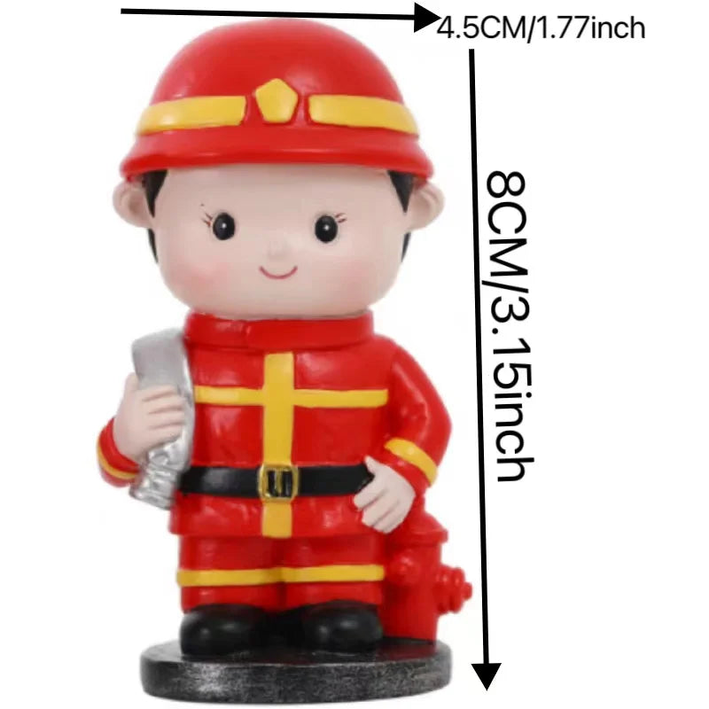 Nurse Doll Ornament - Handmade Resin Figurine for Office & Home Decoration