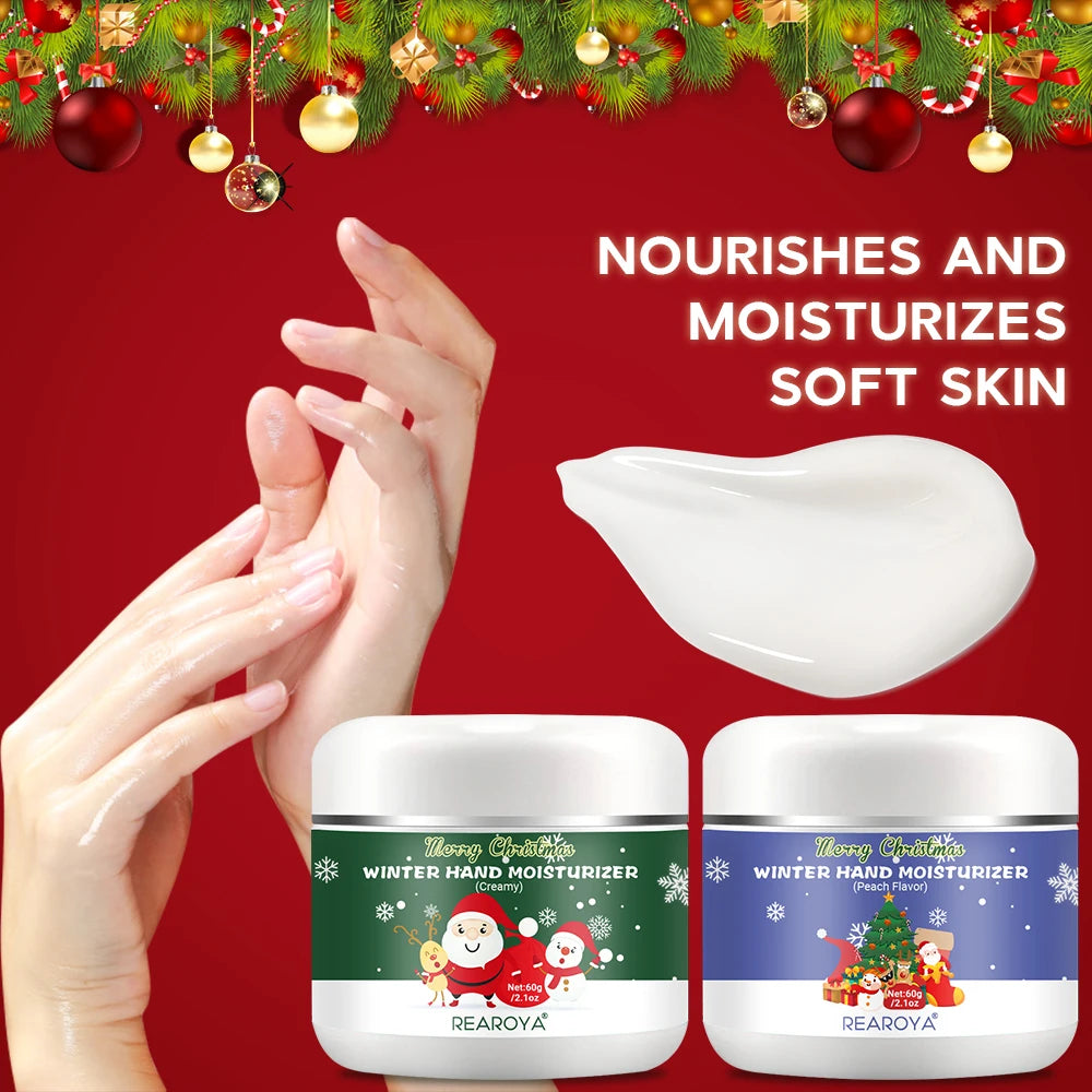 Christmas Hand Cream Gift Set - Moisturizer for Dry Hands
