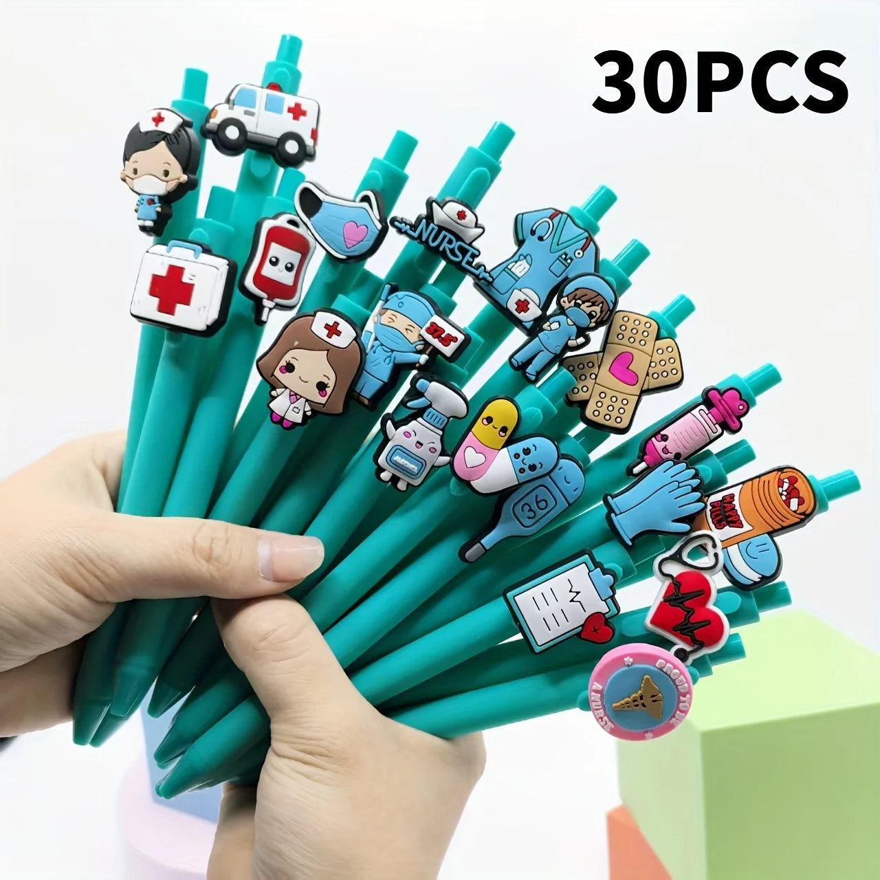 Nurse Doctor Gel Pens 20/30/5pcs - Medical Record Writing Pens Gift