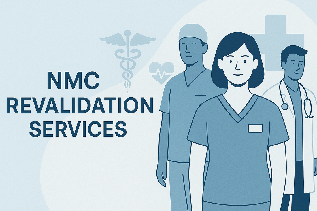 NMC Revalidation Services for nurses, midwives and nursing associates - Professional support with flexible payment options