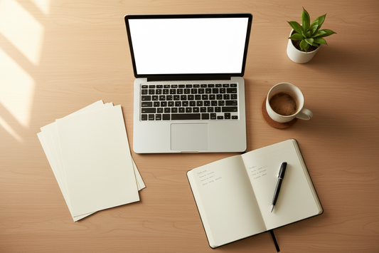NMC revalidation workspace - organized confirmer session preparation, nursing career development, professional development, healthcare professionals, CPD evidence, reflective accounts, portfolio support