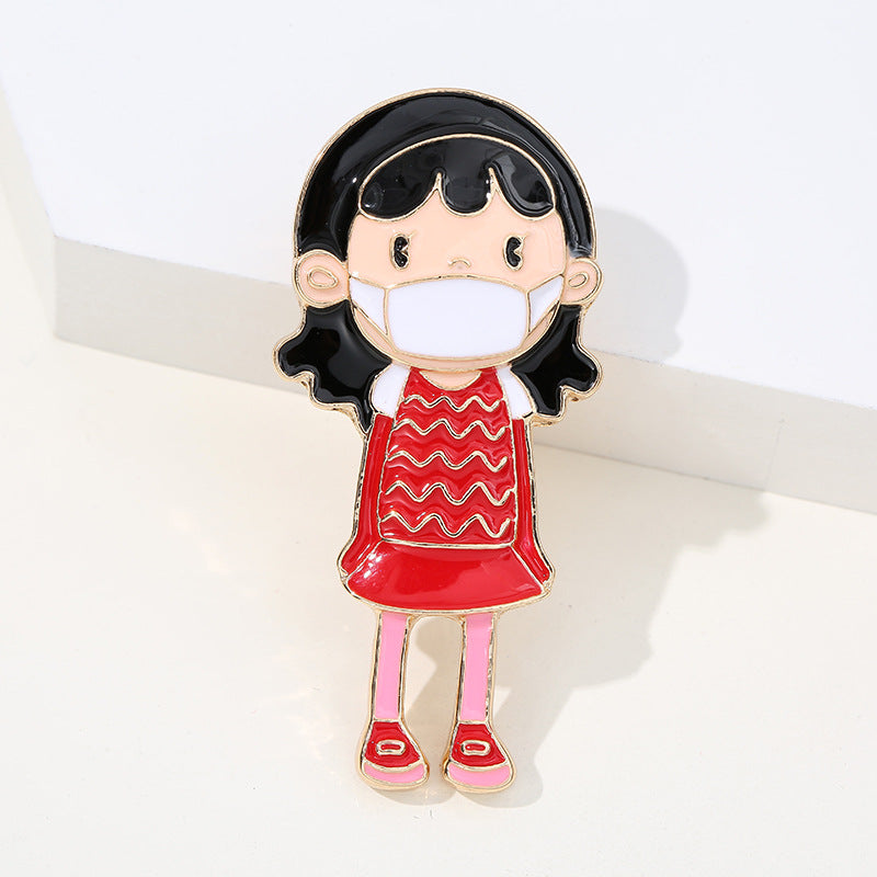 Enamel Nurse Brooch Pins - Medical Badge Gift for Nurses & Students