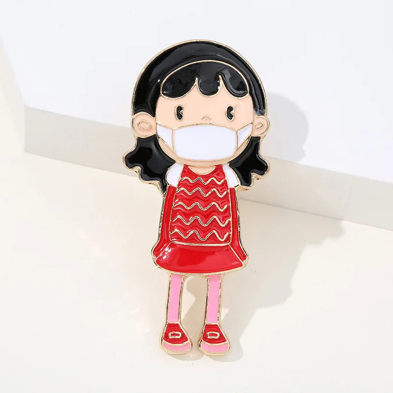 Enamel Nurse Brooch Pins - Medical Badge Gift for Nurses & Students