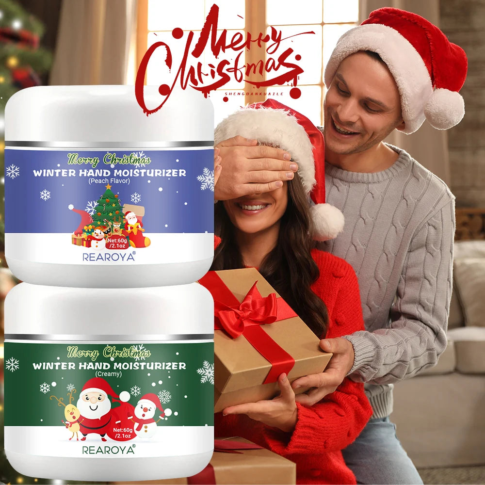 Christmas Hand Cream Gift Set - Moisturizer for Dry Hands