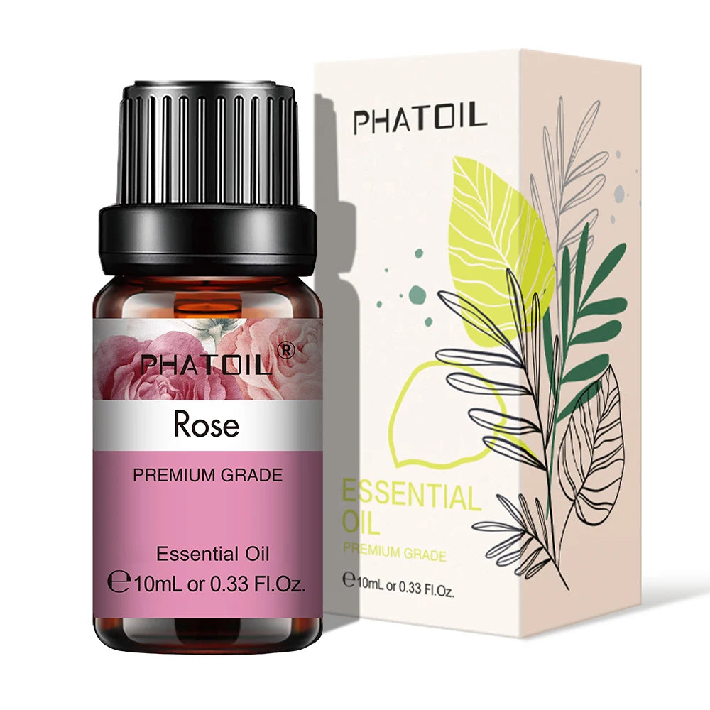 PHATOIL Natural Essential Oils 10ml - Eucalyptus, Lavender, Peppermint for Diffuser