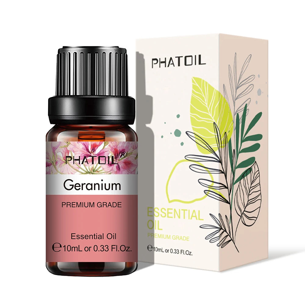 PHATOIL Natural Essential Oils 10ml - Eucalyptus, Lavender, Peppermint for Diffuser