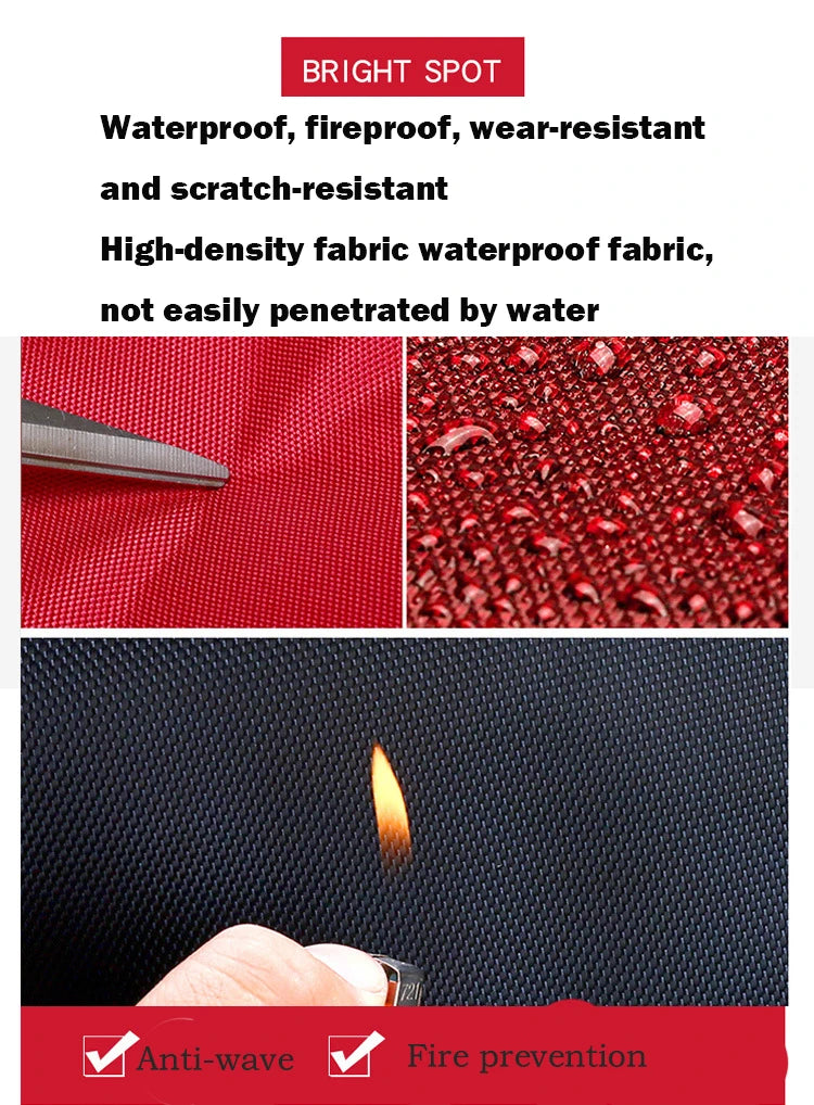 Waterproof Medical Bag - Portable First Aid Kit Organiser for Nurses & Healthcare Workers