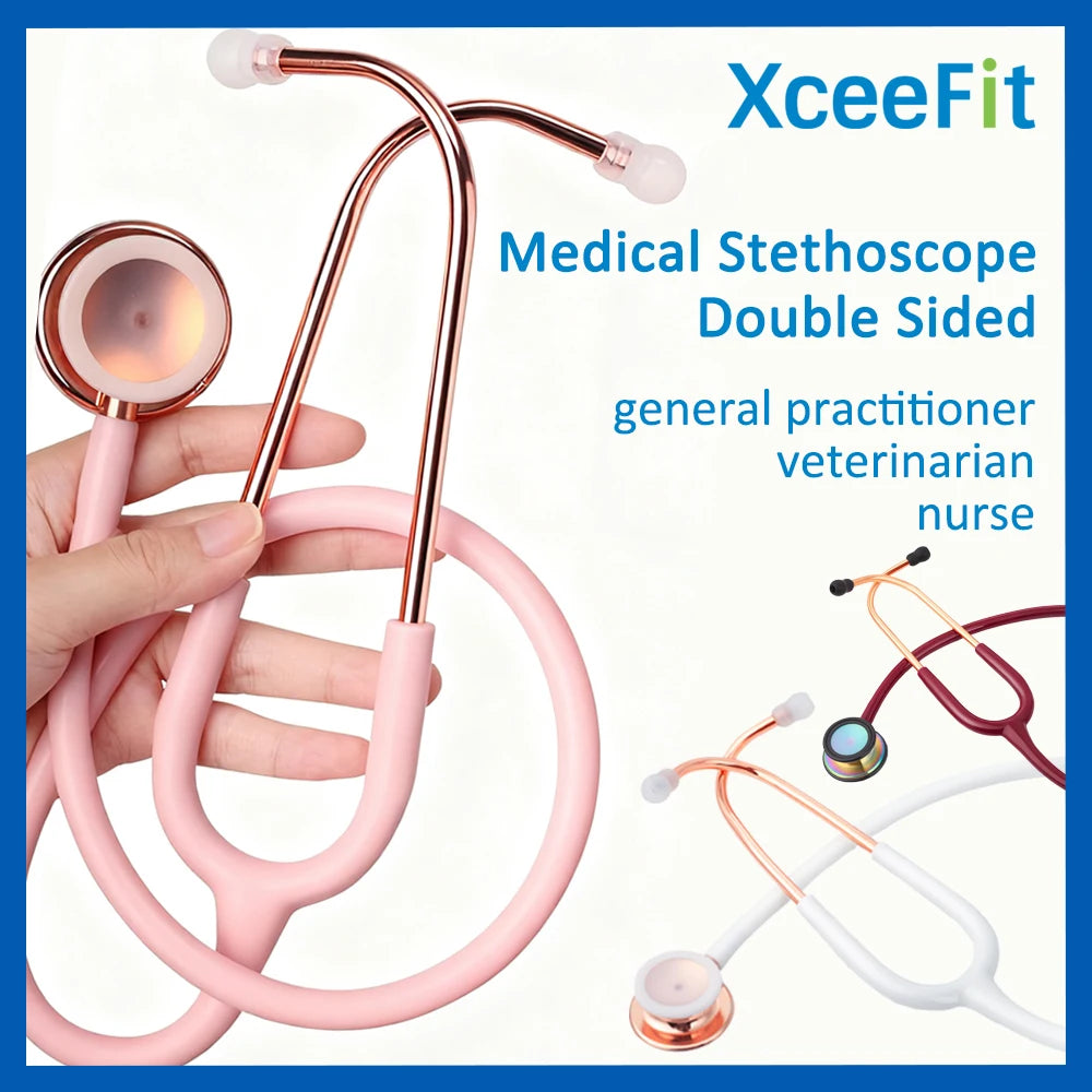 Professional Cardiology Stethoscope - Dual Head Design