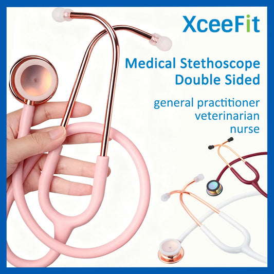Professional Cardiology Stethoscope - Dual Head Design