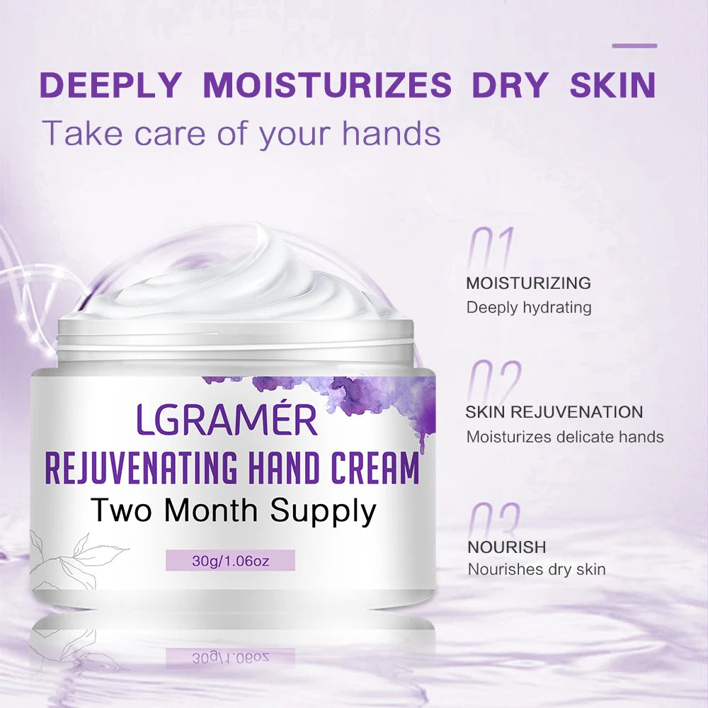 Nourishing Hand Cream 30g - Deep Hydration for Dry, Cracked Hands