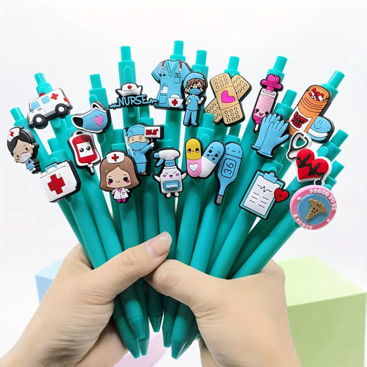 Nurse Doctor Gel Pens 20/30/5pcs - Medical Record Writing Pens Gift