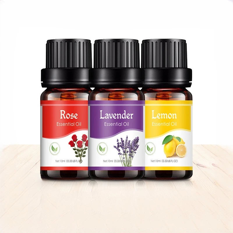 Essential Oils 10ml - 18 Scents for Aroma Diffuser & Humidifier