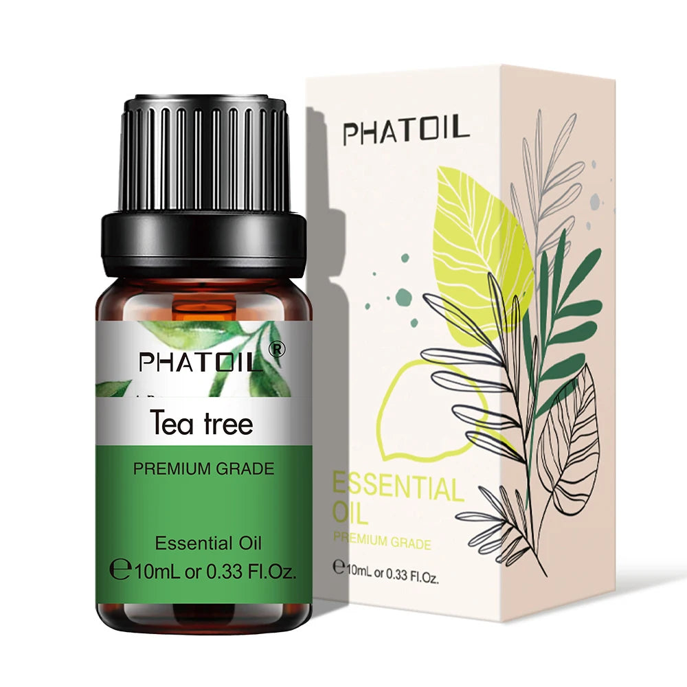 PHATOIL Natural Essential Oils 10ml - Eucalyptus, Lavender, Peppermint for Diffuser