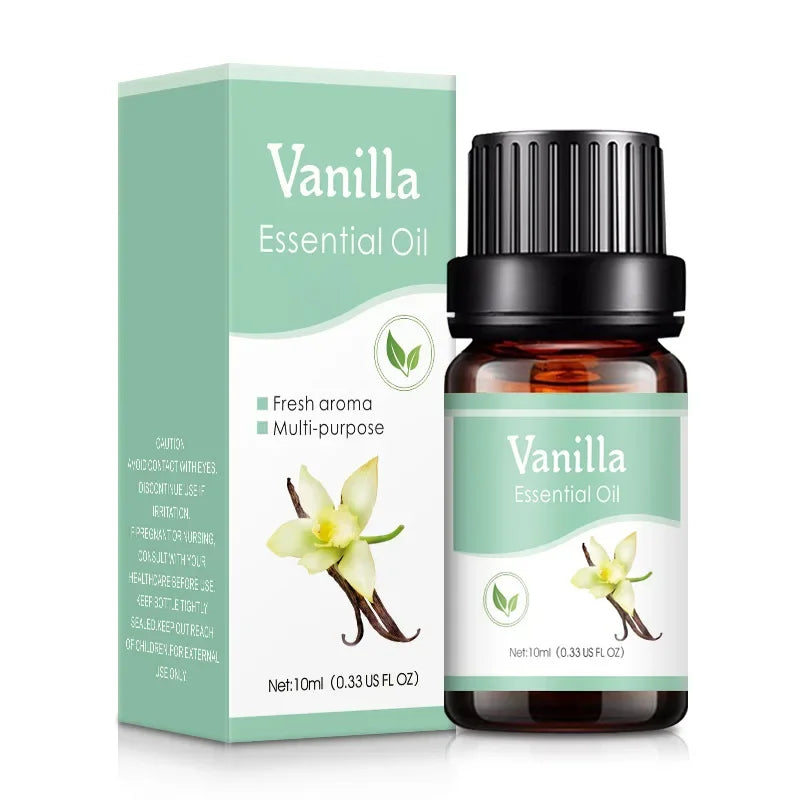 Essential Oils 10ml - 18 Scents for Aroma Diffuser & Humidifier