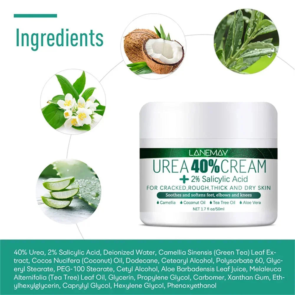 Herbal Anti-Crack Foot Cream - Heel Repair & Dead Skin Removal