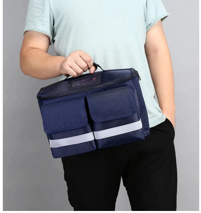 Waterproof Medical Bag - Portable First Aid Kit Organiser for Nurses & Healthcare Workers