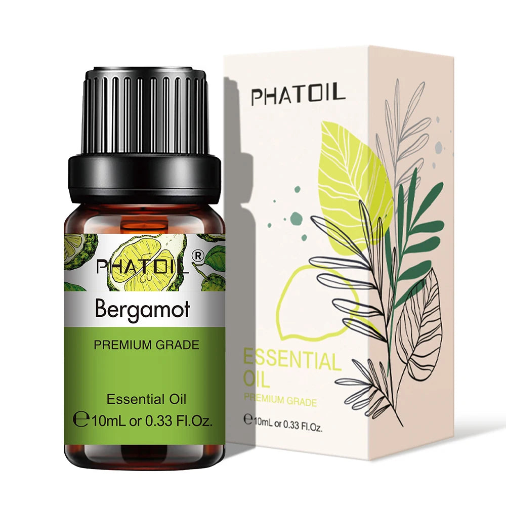PHATOIL Natural Essential Oils 10ml - Eucalyptus, Lavender, Peppermint for Diffuser