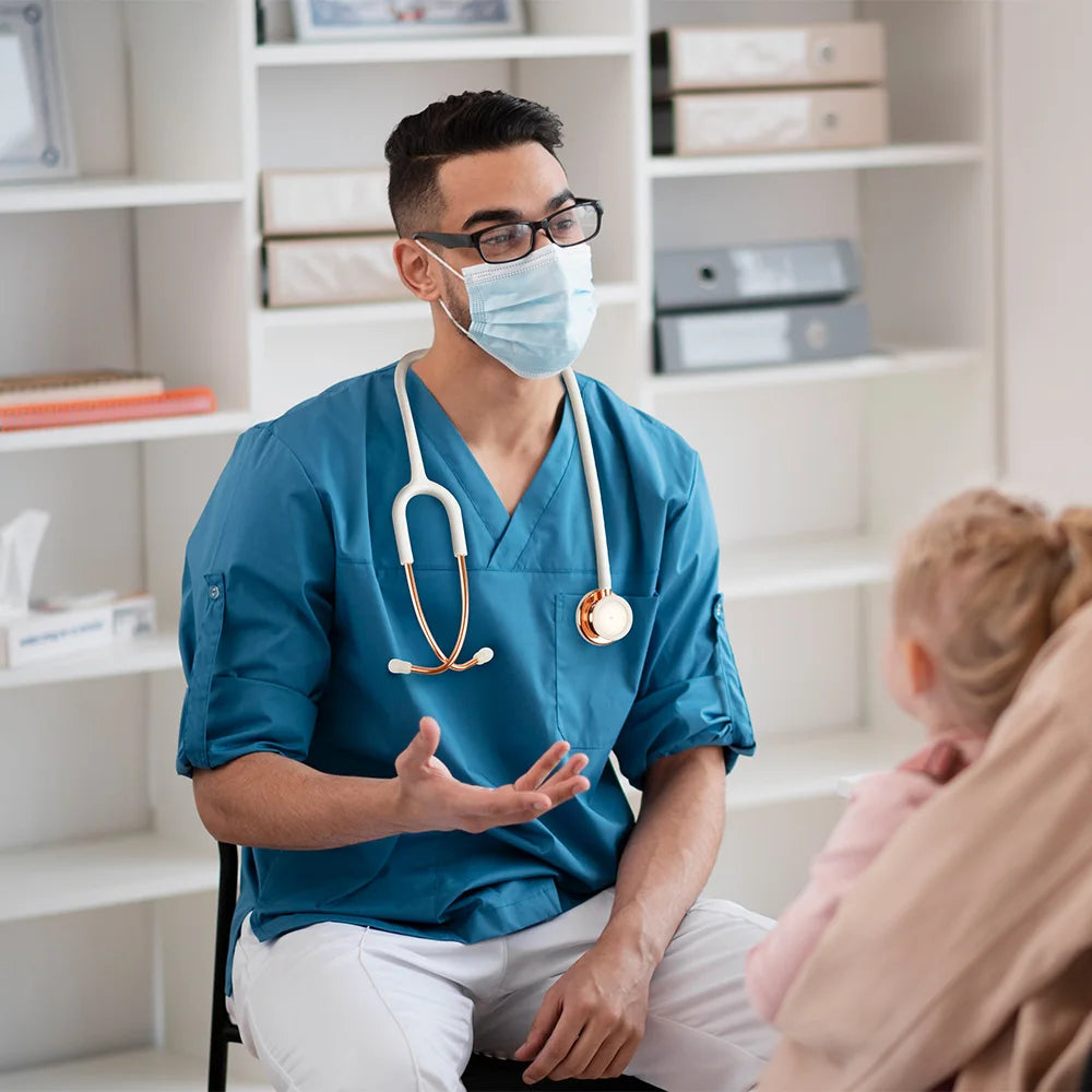 Professional Cardiology Stethoscope - Dual Head Design