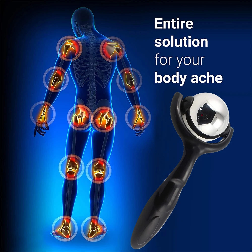 Massage Ball Roller - Deep Tissue Relief for Sore Muscles & Plantar Fasciitis