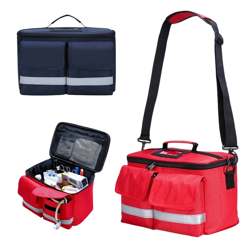 Waterproof Medical Bag - Portable First Aid Kit Organiser for Nurses & Healthcare Workers