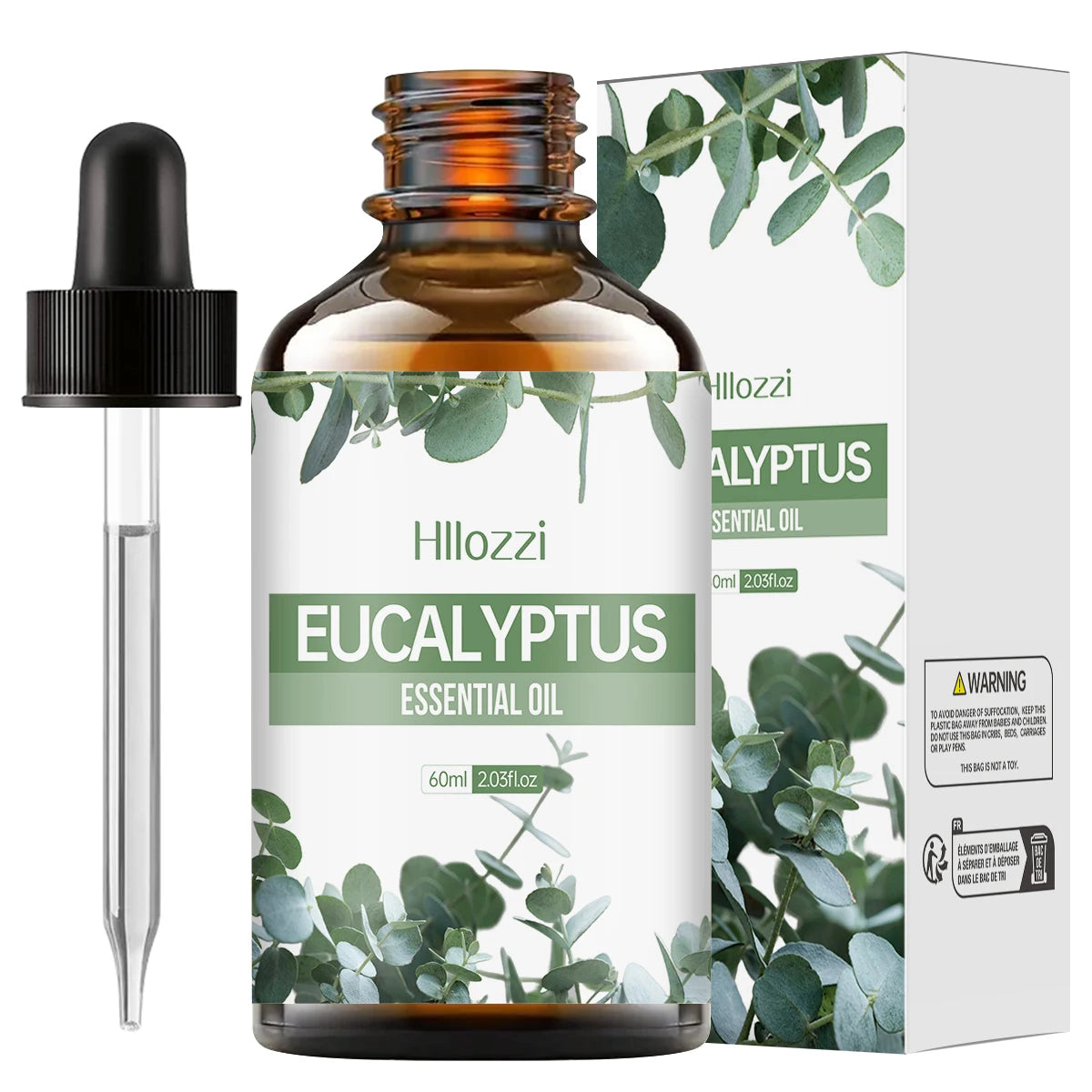 Eucalyptus Essential Oil 100ml - Aromatherapy for Diffuser