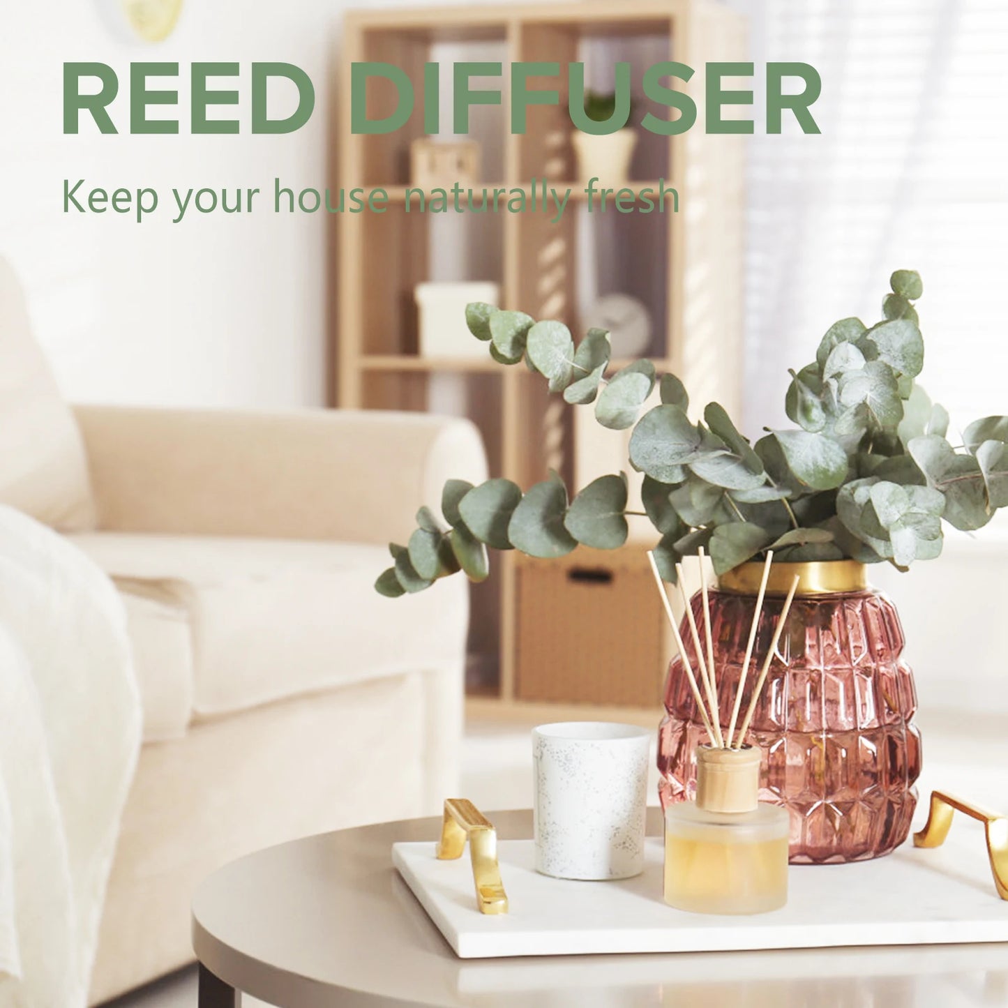 PHATOIL Natural Essential Oils 10ml - Eucalyptus, Lavender, Peppermint for Diffuser