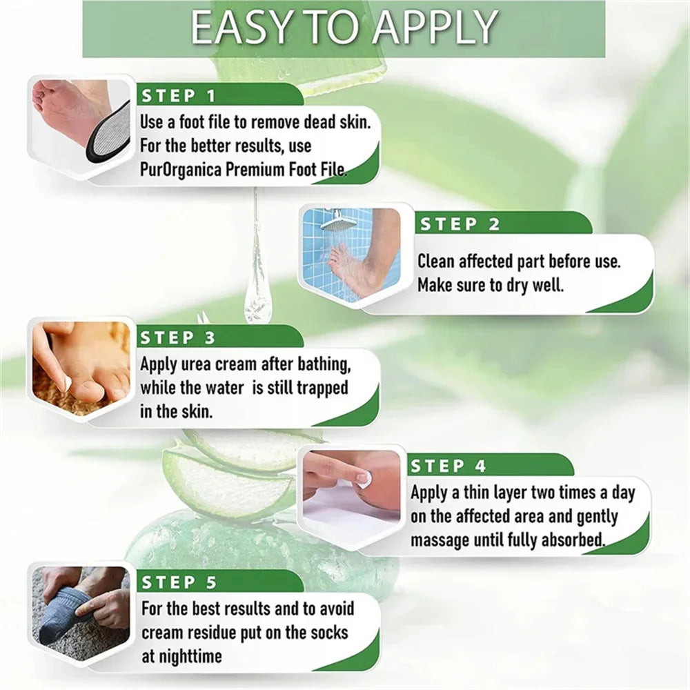 Herbal Anti-Crack Foot Cream - Heel Repair & Dead Skin Removal